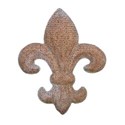 Fleur de lys yard stone