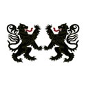 lions rampant combattant black