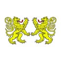 lions rampant combattant yellow