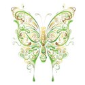butterfly from swirls
