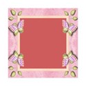 pink butterfly frame