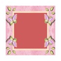 pink butterfly frame