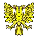 Double headed eagle yellow