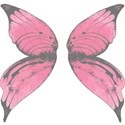 pink fairy wings