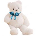Big white teddy bear