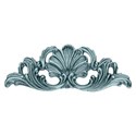 Applique teal tone