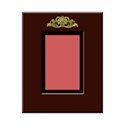 Burgundy with applique