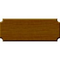 Name plate wood