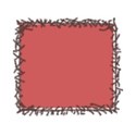 red garland frame