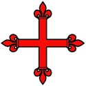 Flory cross red