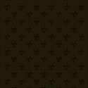 Bkgrn Metallic Black fleur de lys