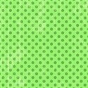 6 x 6 green on green polka dot