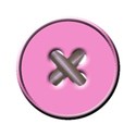 button bright pink
