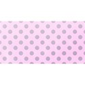 half sheet pink polka dot