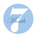 month 7 sticker