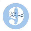 Month 9 sticker