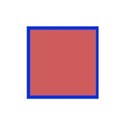 blue simple sq frame