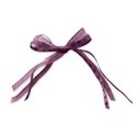 purple ribbons