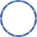 slotted ribbon circle frame