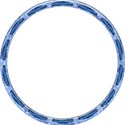 slotted ribbon circle frame