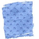 blue torn paper