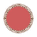 brown round leaf slotted frame