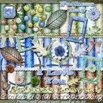 Autumn Leaves Shabby Chic Mega kit 