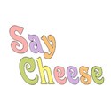 girl say cheese