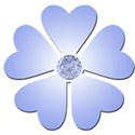 flower blue 1