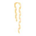 yellow twirl ribbon 2