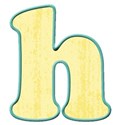 lowercase h