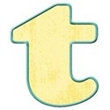 lowercase t