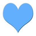 heart blue