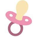 pacifier pink