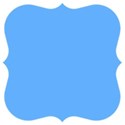 square paper blue