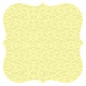 square paper lace yellow