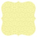 square paper lace yellow