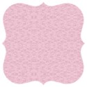 square paper lace pink