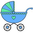 stroller blue