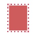 white spot frame portrait