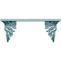 green shelf
