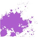 DDD-Paint Splatter Purple