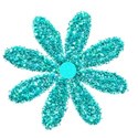 glitter flower 3