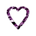 heart-dark purple