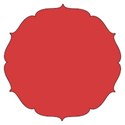 red cutout