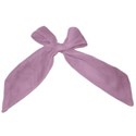 dark purple bow
