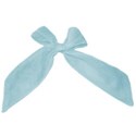light blue bow