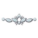 small blue bling