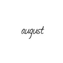august