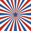 red white blue